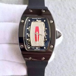 RM07 Ladies PVD Red & Diamonds Dial M6T51