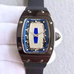 RM07 Ladies PVD Blue & Diamonds Dial M6T51