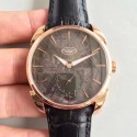 Replica Parmigiani Fleurier Tonda PFC267-1000600-HA3141 Rose Gold Meteorite Black Dial Swiss PF701