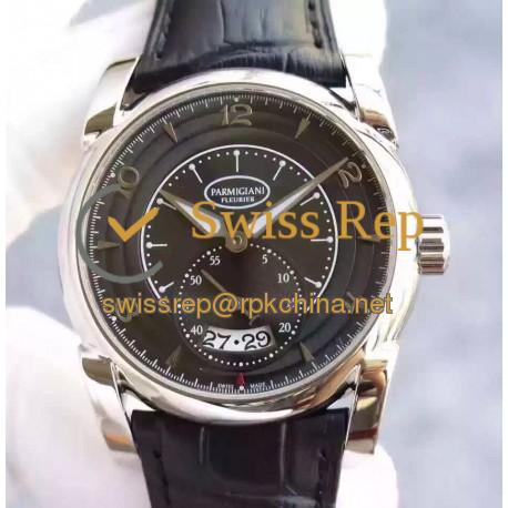 Replica Parmigiani Fleurier Kalpa Tonda PF012510 Stainless Steel Black Dial Swiss PF331