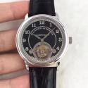 Replica A. Lange & Sohne 1815 Tourbillon 730.032 LH Stainless Steel Black Dial Swiss L102.1