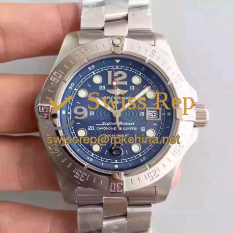 Replica Breitling Superocean Steelfish A1739010-B772-134A N Stainless Steel Blue Dial Swiss 2836-2