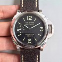 Replica Panerai Luminor Base 8 Days Titanio PAM 562 ZF Stainless Steel Brown Dial Swiss P5000