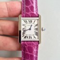 Replica Cartier Tank Solo Ladies W5200005 24MM x 31MM TW Stainless Steel White Dial Swiss Quartz