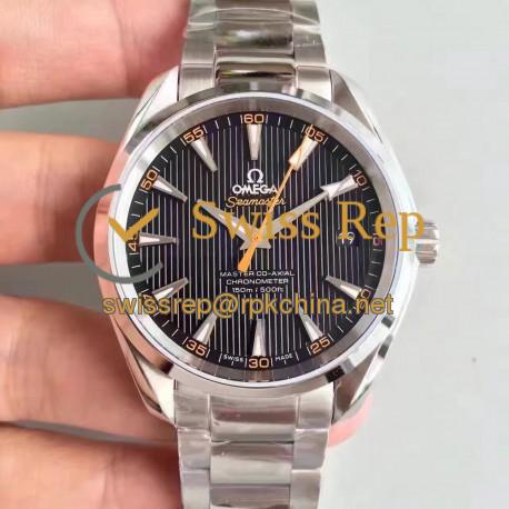 Replica Omega Seamaster Aqua Terra 150M Master Co-Axial 231.12.42.21.01.002 KW Stainless Steel Black Dial Swiss 8500