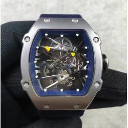 RM27-02 SS Blue & Skeleton Dial M9015