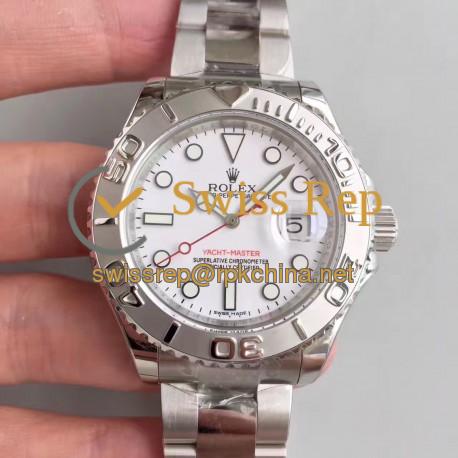 Replica Rolex Yacht-Master 40 116622 EW Stainless Steel White Dial Swiss 3135