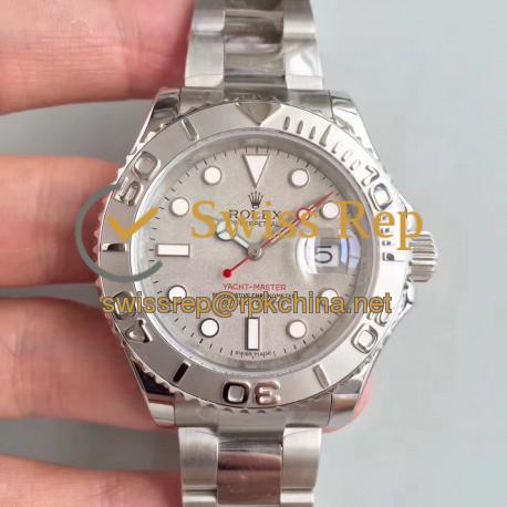 Replica Rolex Yacht-Master 40 116622 EW Stainless Steel Grey Dial Swiss 3135