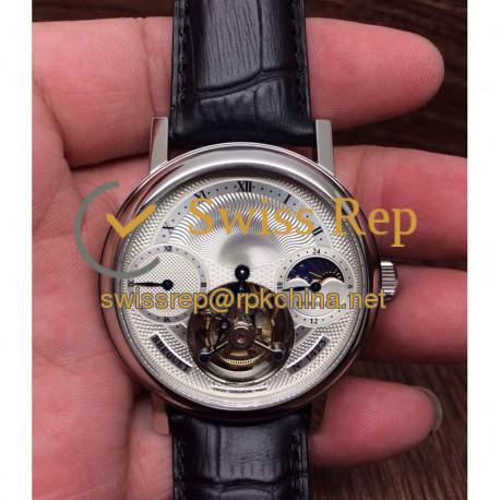 Replica Breguet Grand Complication Tourbillon Moonphase GMT Swiss Tourbillon