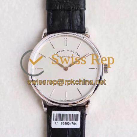 Replica A. Lange & Sohne Saxonia Thin 211.026 V6 Stainless Steel White Dial M9015