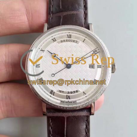 Replica Breguet Classique 5177 FK Stainless Steel Silver Dial Swiss Caliber 777Q