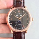 Replica Jaeger-LeCoultre Master Calendar 1552520 BF Rose Gold Black Dial Swiss Caliber 866/1