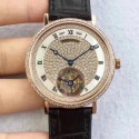 Replica Breguet Classique Tourbillon BG Rose Gold & Diamonds Diamond Dial Swiss Tourbillon