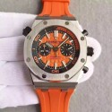 Replica Audemars Piguet Royal Oak Offshore Diver Chronograph 26703ST.OO.A070CA.01 JF Stainless Steel Orange Dial Swiss 3124