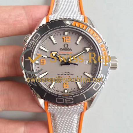 Replica Omega Seamaster Planet Ocean 600M 215.92.44.21.99.001 N Stainless Steel Grey Dial Swiss 8900