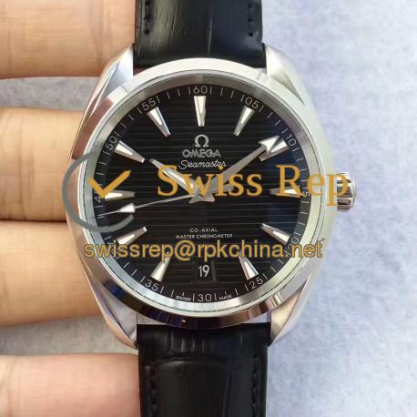 Replica Omega Seamaster Aqua Terra 150M Master Co-Axial Baselworld 2017 XF Stainless Steel Black Dial Swiss 8900