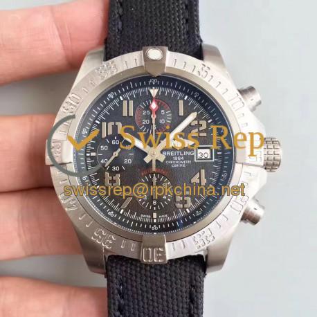 Replica Breitling Avenger Bandit E1338310/M534/253S/E20DSA.2 GF Titanium Black Dial Swiss 7750