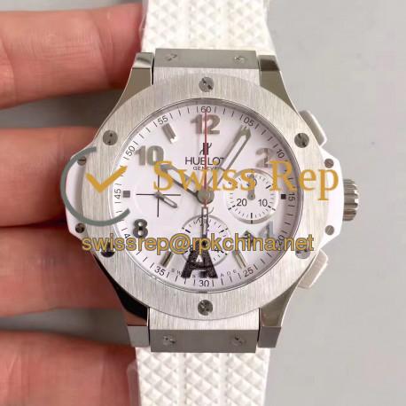 Replica Hublot Big Bang JF Stainless Steel White Dial Swiss HUB4100