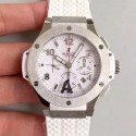 Replica Hublot Big Bang JF Stainless Steel White Dial Swiss HUB4100